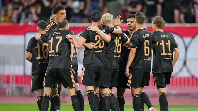 Klaassen schiet raak na knap voorwerk van Dolberg