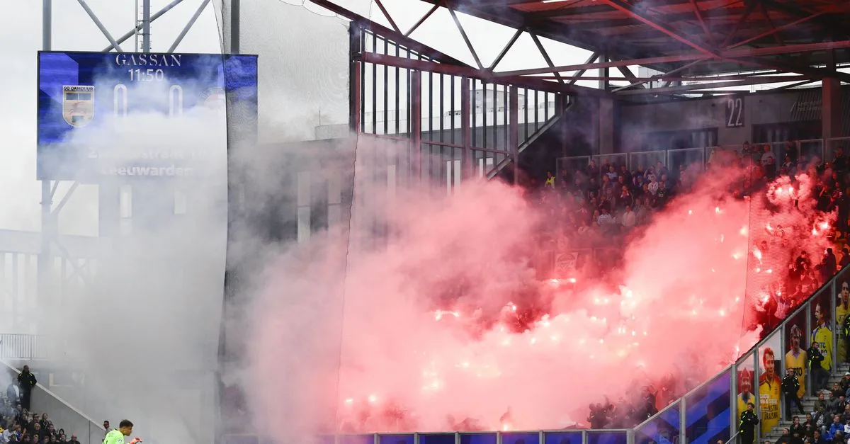 Leeuwarden: Feyenoord-supportersgroep reageert op vuurwerkincident