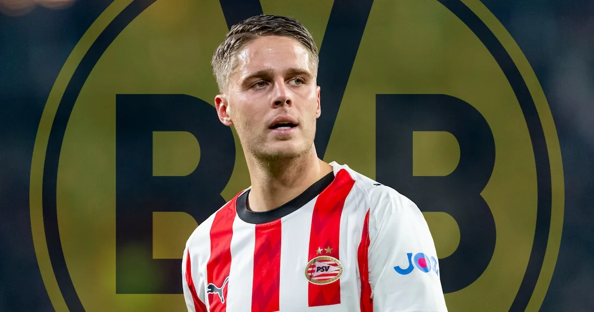 Veerman maakt officiële overstap van PSV naar Borussia Dortmund