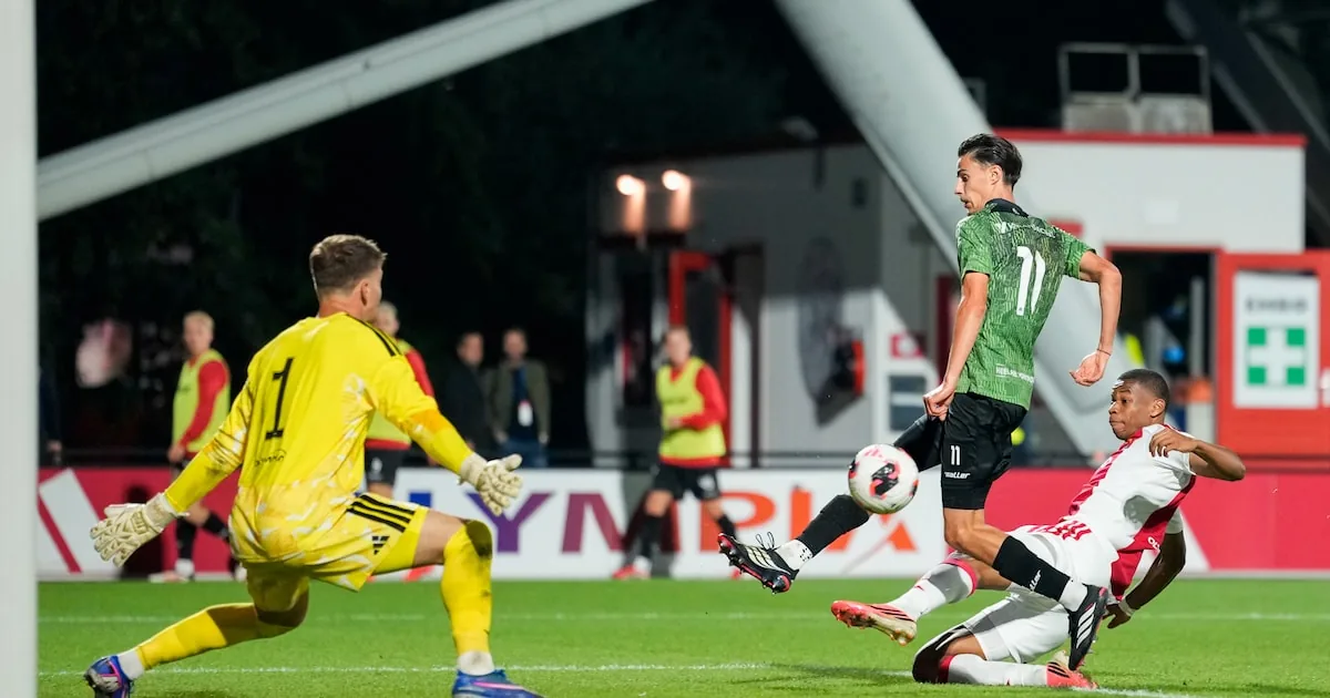 Helmond Sport verliest van Jong Ajax ondanks terugkomst na dramatische start