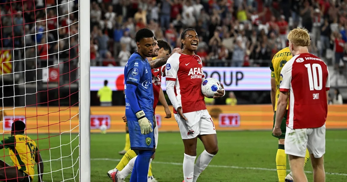AZ wint van ADO Den Haag, PSV speelt gelijk tegen Fortuna Sittard