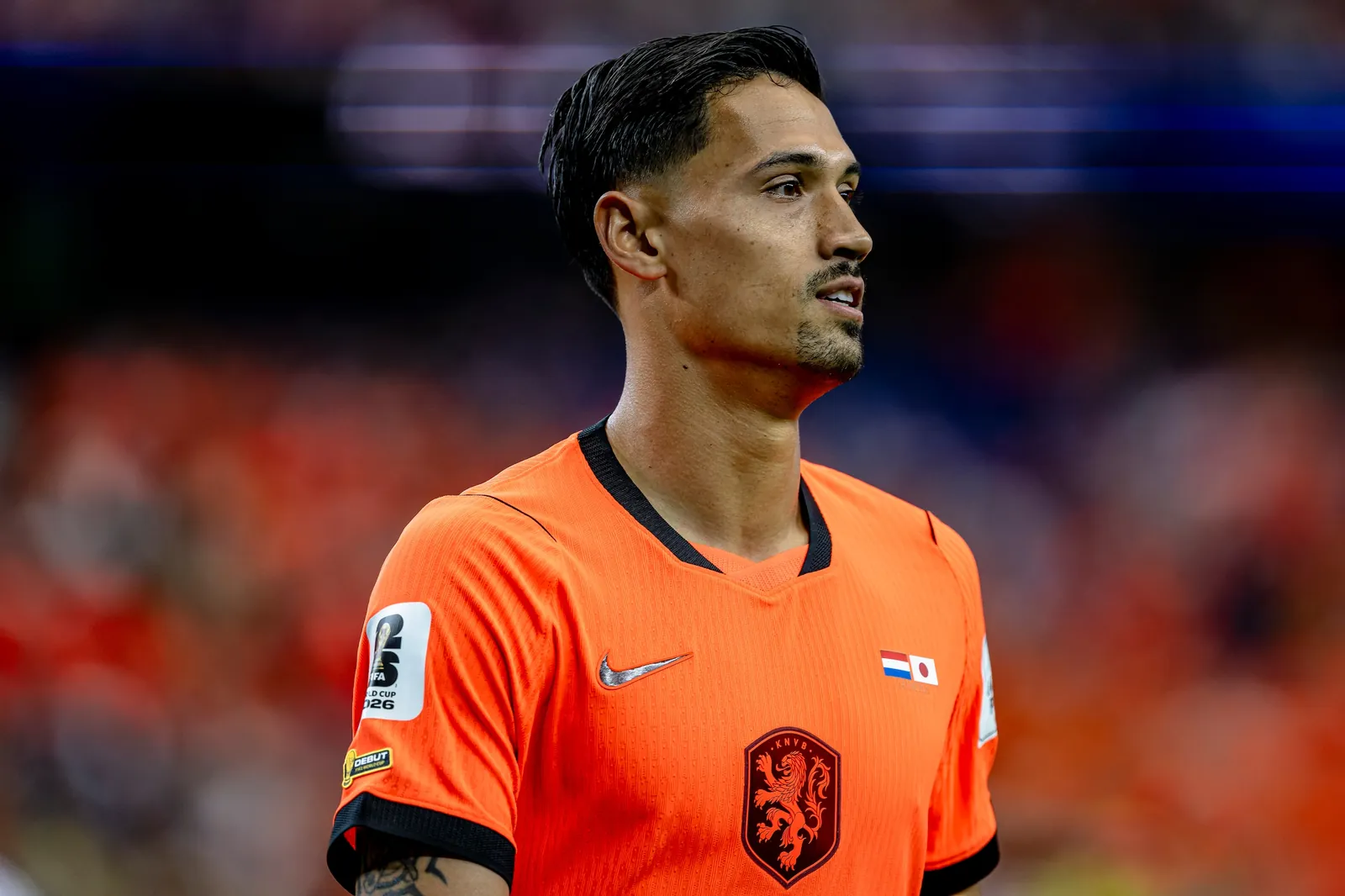 Tijjani Reijnders op het WK.BronGetty