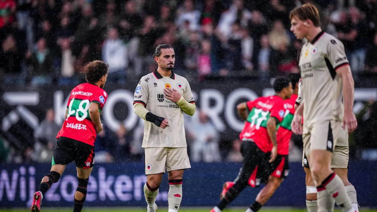 Nijmegen: NEC speelt gelijk tegen Excelsior na late treffer Lebreton