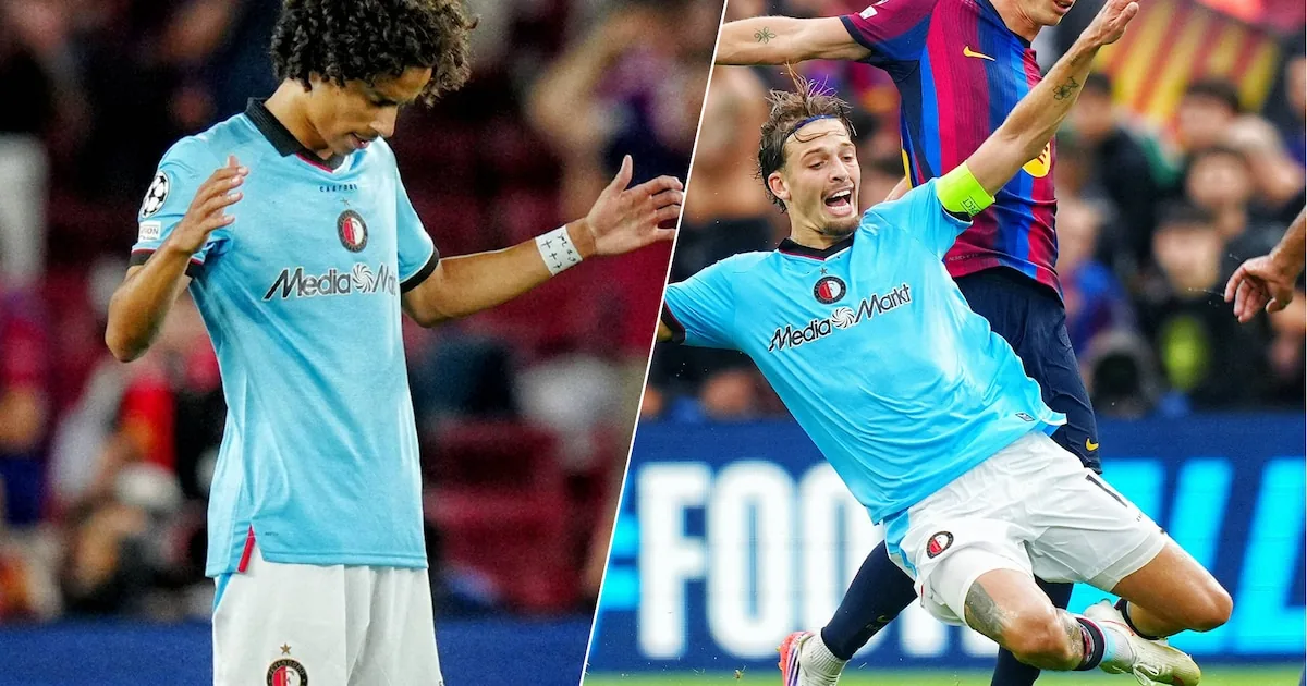 Tientallen Feyenoord-fans geweigerd bij Camp Nou met geldig ticket